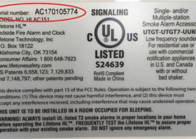 Fire alarm for hard of hearing, deaf focus of nationwide recall
